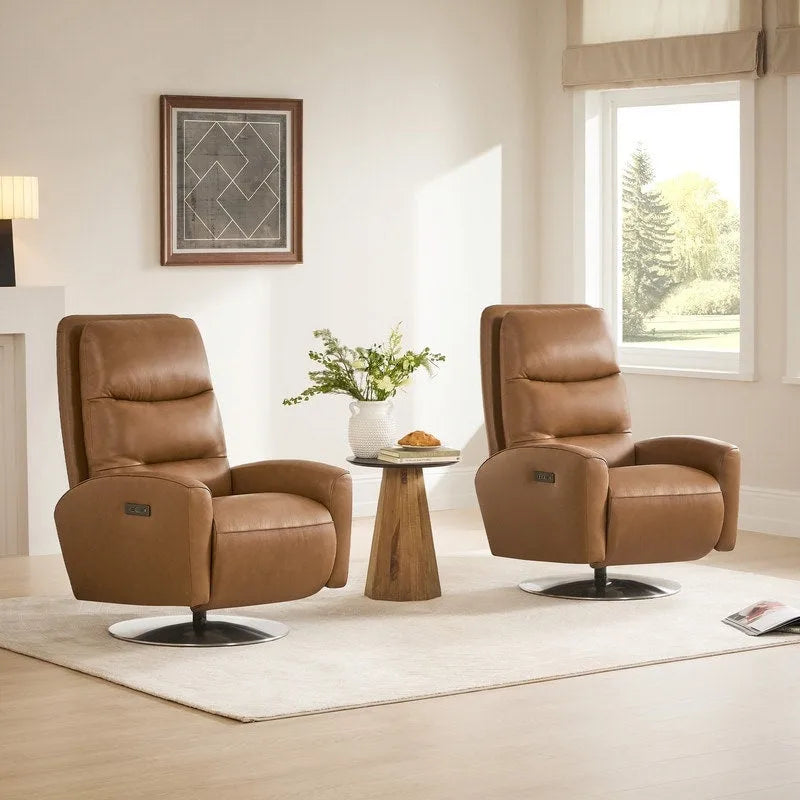 Fauteuil inclinable électrique pivotant à deux moteurs