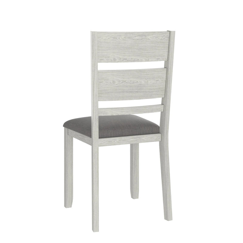 Ensemble de salle à manger 7 pièces avec table extensible, bois d'hévéa massif, 168-239 cm L, 6 chaises rembourrées, capacité de 113 kg
