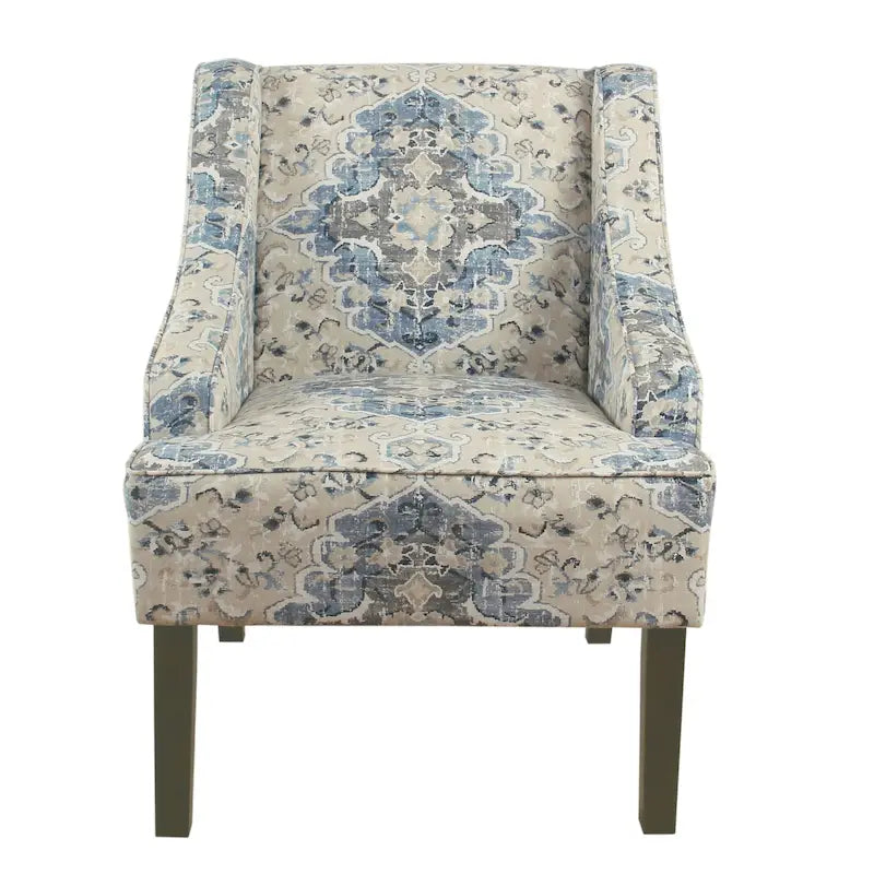 Fauteuil courbé rembourré