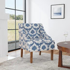 Fauteuil courbé rembourré