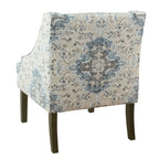 Fauteuil courbé rembourré