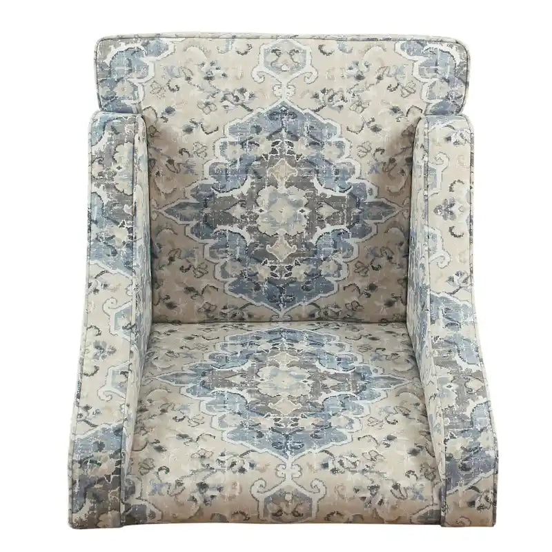 Fauteuil courbé rembourré