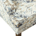 Fauteuil courbé rembourré