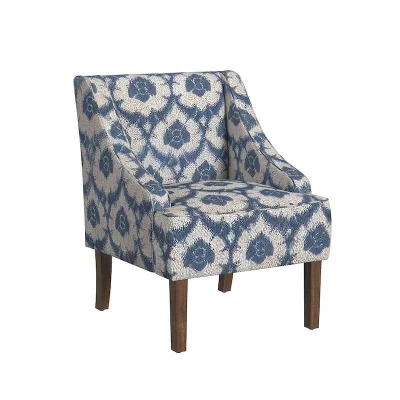 Fauteuil courbé rembourré