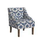 Fauteuil courbé rembourré