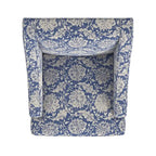 Fauteuil courbé rembourré
