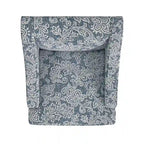 Fauteuil courbé rembourré