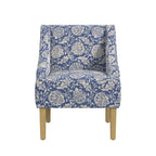 Fauteuil courbé rembourré
