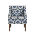 Fauteuil courbé rembourré