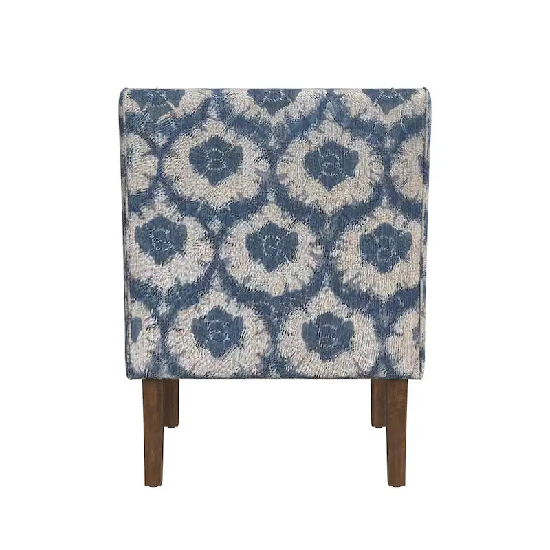 Fauteuil courbé rembourré