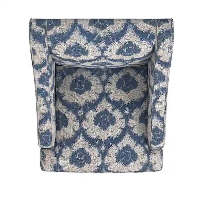 Fauteuil courbé rembourré