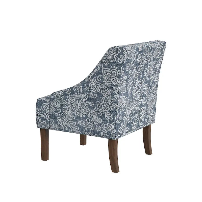 Fauteuil courbé rembourré