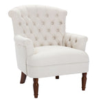 Fauteuil Club Très Grand avec Tissu Capitonnage
