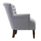 Fauteuil Club Très Grand avec Tissu Capitonnage
