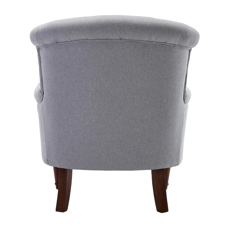 Fauteuil Club Très Grand avec Tissu Capitonnage