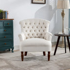 Fauteuil Club Très Grand avec Tissu Capitonnage
