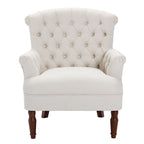 Fauteuil Club Très Grand avec Tissu Capitonnage