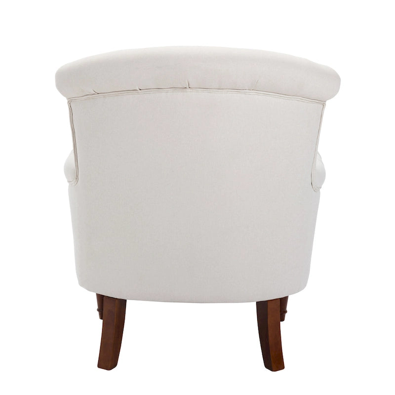 Fauteuil Club Très Grand avec Tissu Capitonnage
