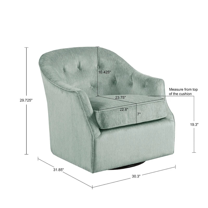 Chaise pivotante à 360 degrés