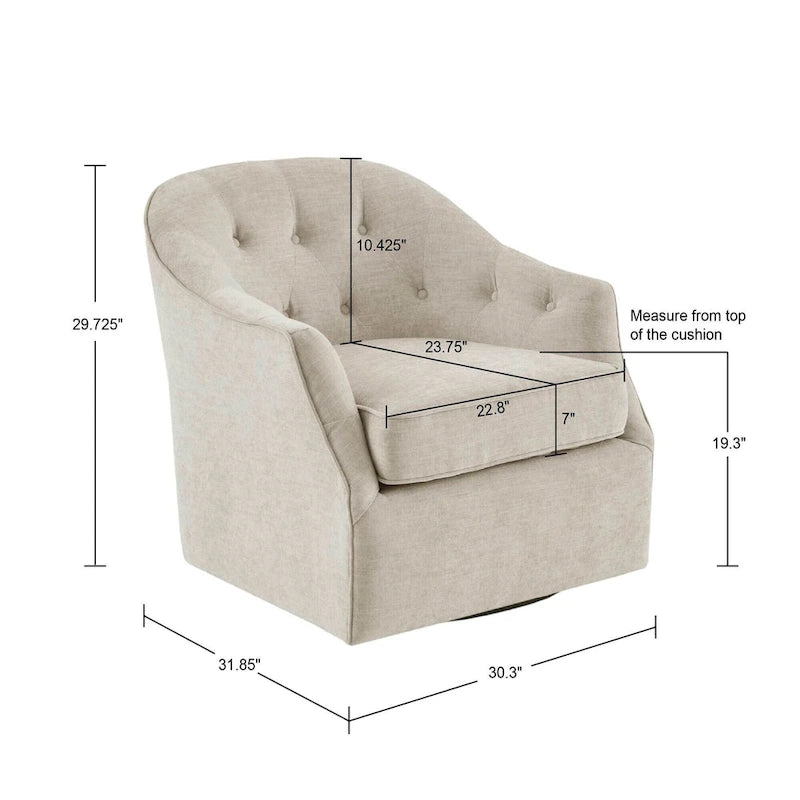 Chaise pivotante à 360 degrés