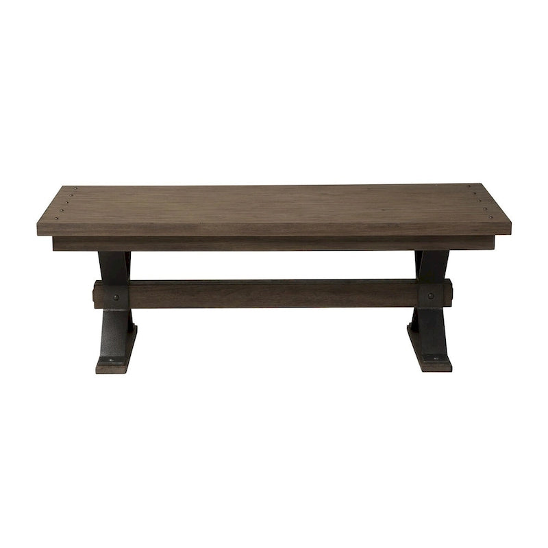 Ensemble de 3 tables basses Sonoma Road en bois vieilli et métal
