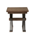 Ensemble de 3 tables basses Sonoma Road en bois vieilli et métal