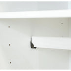 Système de dressing modulaire en pin massif, portes coulissantes, extensible de 91 à 274 cm de large, 183 cm de haut