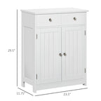 Meuble de rangement de salle de bain autoportant, étagère de rangement sur pied