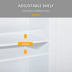 Meuble de rangement de salle de bain autoportant, étagère de rangement sur pied