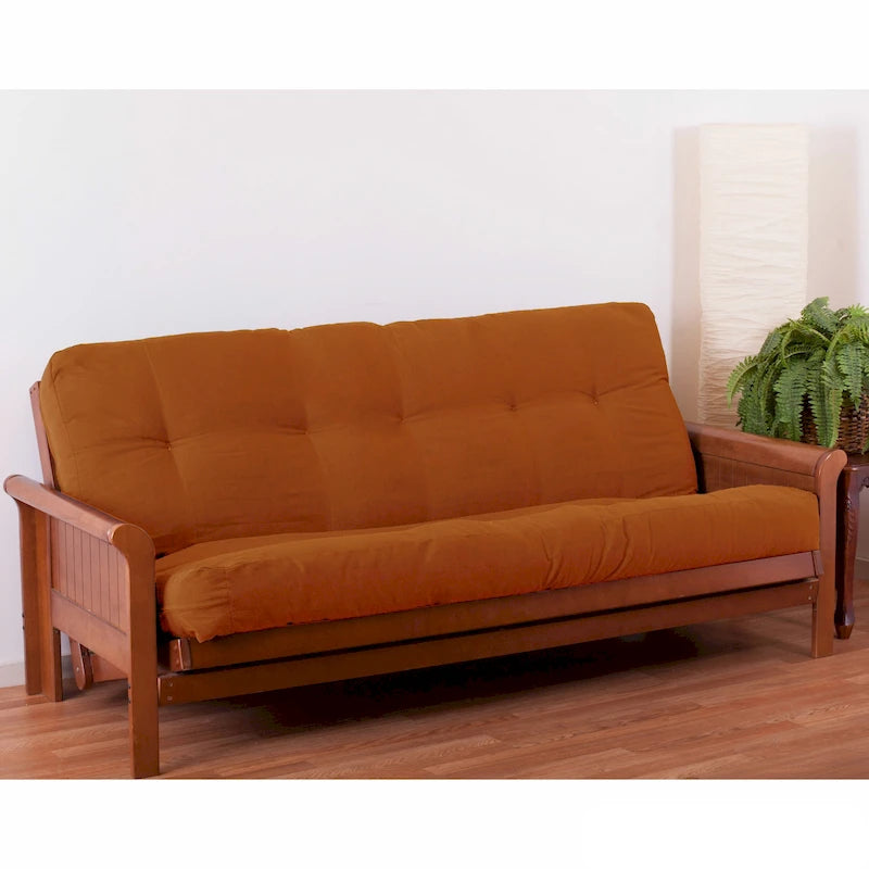 Matelas de futon en sergé de 18 cm d'épaisseur (Simple, Double ou Grand lit)