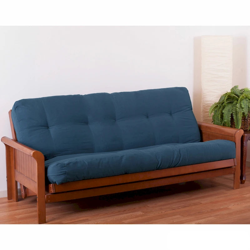 Matelas de futon en sergé de 18 cm d'épaisseur (Simple, Double ou Grand lit)