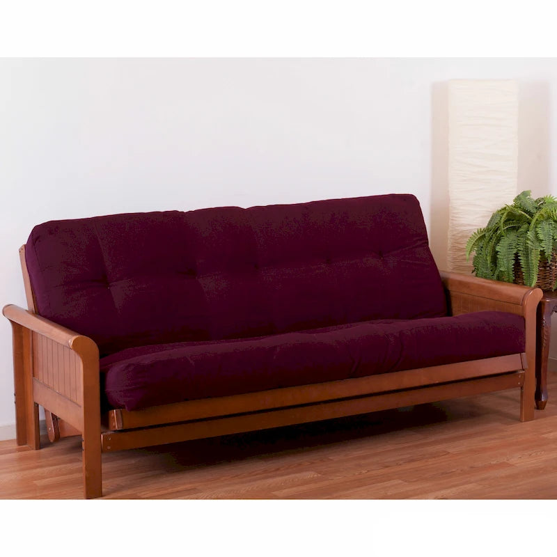 Matelas de futon en sergé de 18 cm d'épaisseur (Simple, Double ou Grand lit)