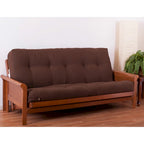 Matelas de futon en sergé de 18 cm d'épaisseur (Simple, Double ou Grand lit)