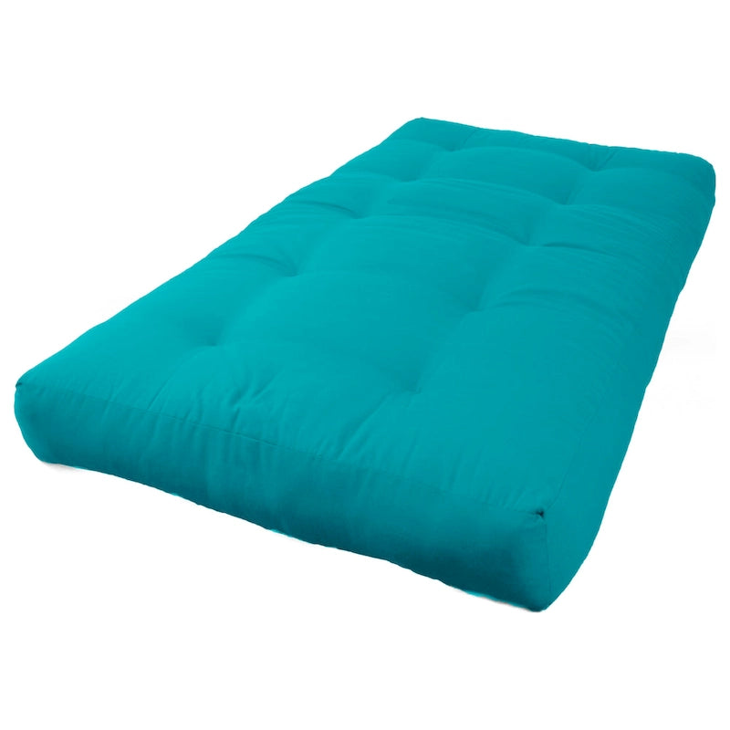 Matelas de futon en sergé de 18 cm d'épaisseur (Simple, Double ou Grand lit)