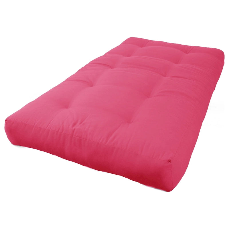 Matelas de futon en sergé de 18 cm d'épaisseur (Simple, Double ou Grand lit)