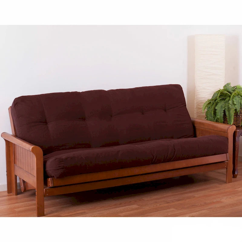 Matelas de futon en sergé de 18 cm d'épaisseur (Simple, Double ou Grand lit)
