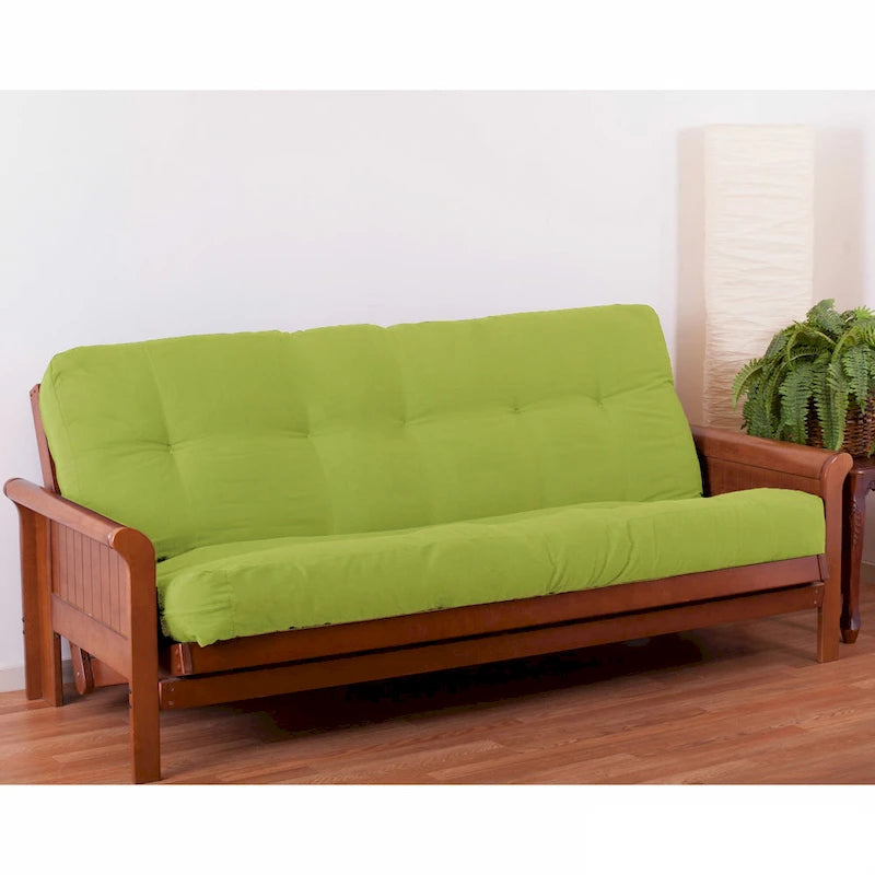 Matelas de futon en sergé de 18 cm d'épaisseur (Simple, Double ou Grand lit)