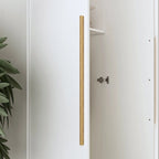 Armoire de penderie autoportante à 2 sections, tringle de suspension et étagères de rangement, modulable, séparateur de pièce