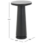 Table d'appoint ronde en marbre