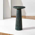 Table d'appoint ronde en marbre