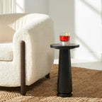 Table d'appoint ronde en marbre