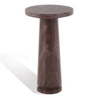 Table d'appoint ronde en marbre