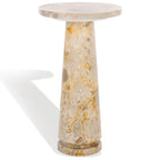 Table d'appoint ronde en marbre