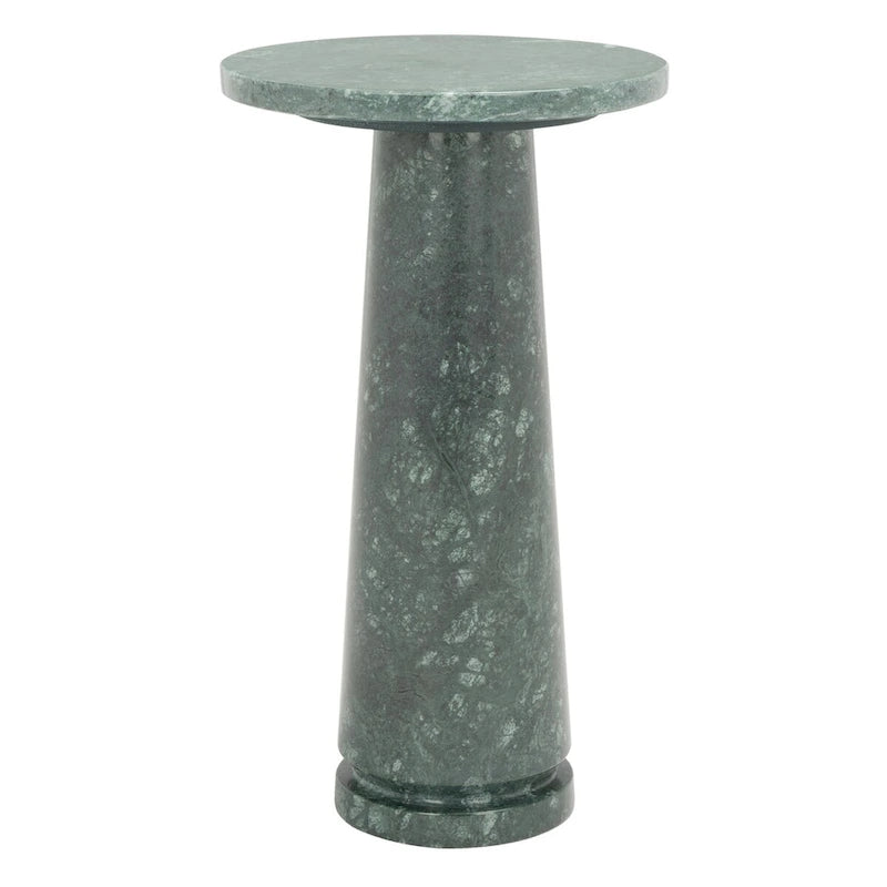 Table d'appoint ronde en marbre