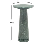 Table d'appoint ronde en marbre