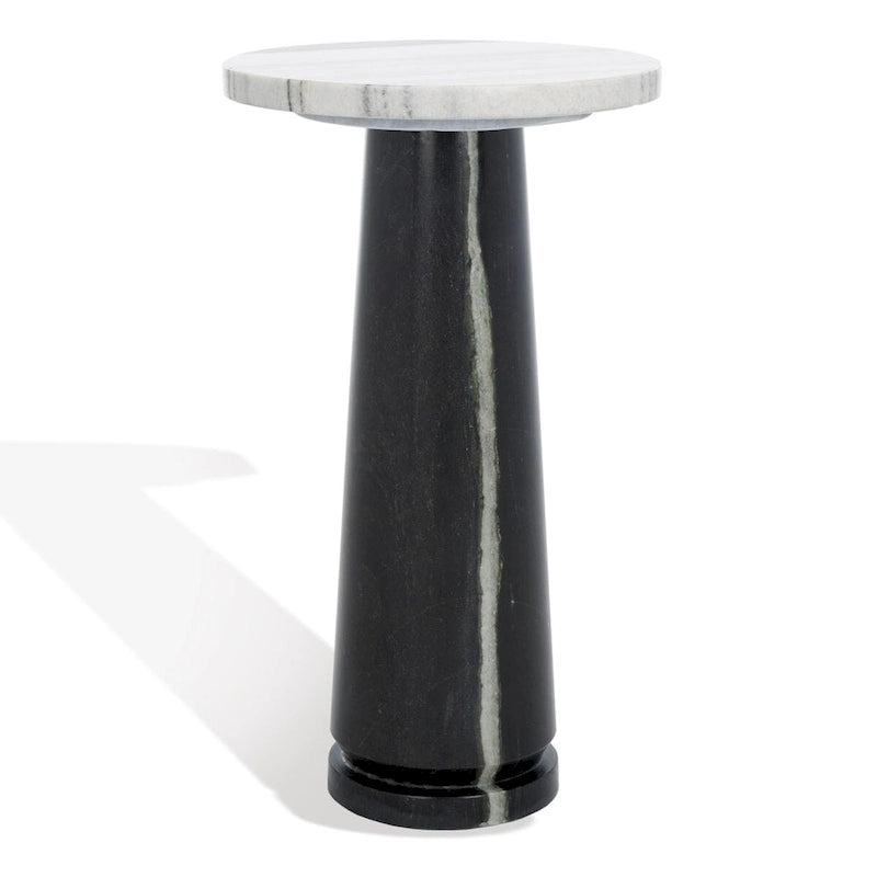 Table d'appoint ronde en marbre