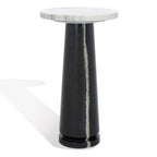 Table d'appoint ronde en marbre