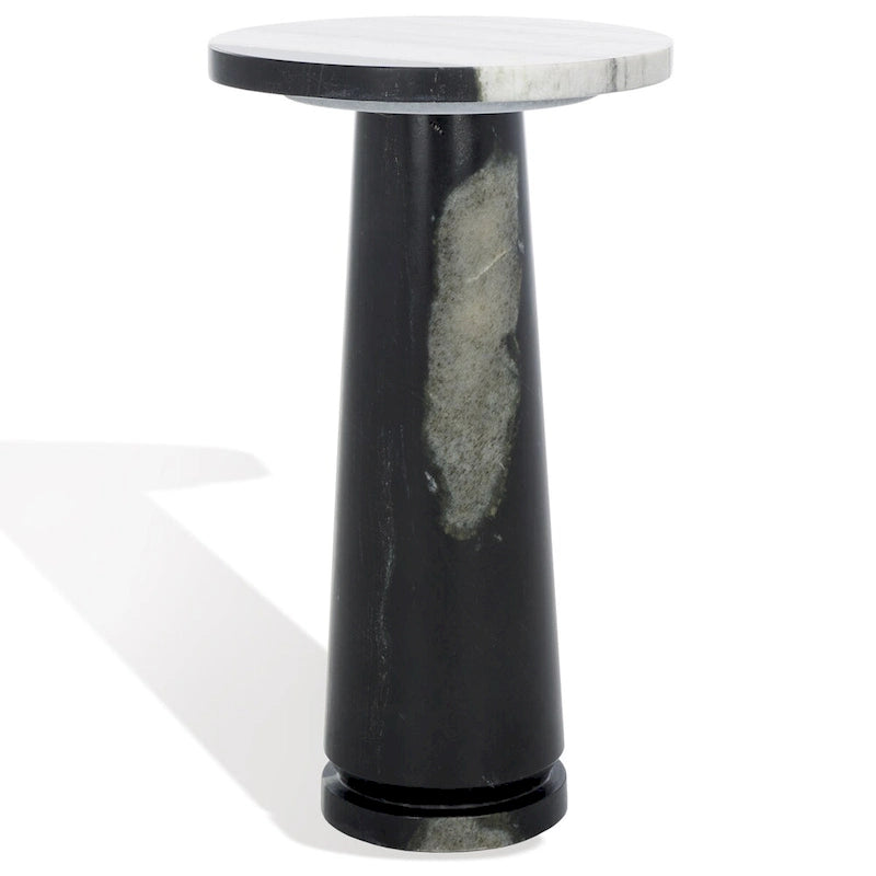 Table d'appoint ronde en marbre