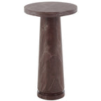 Table d'appoint ronde en marbre
