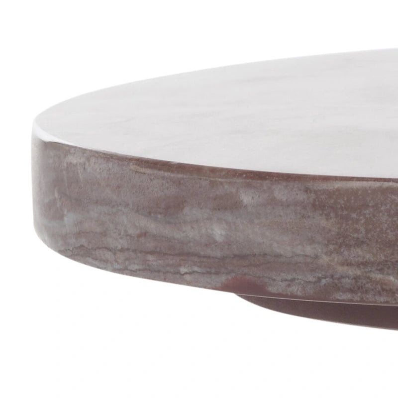Table d'appoint ronde en marbre